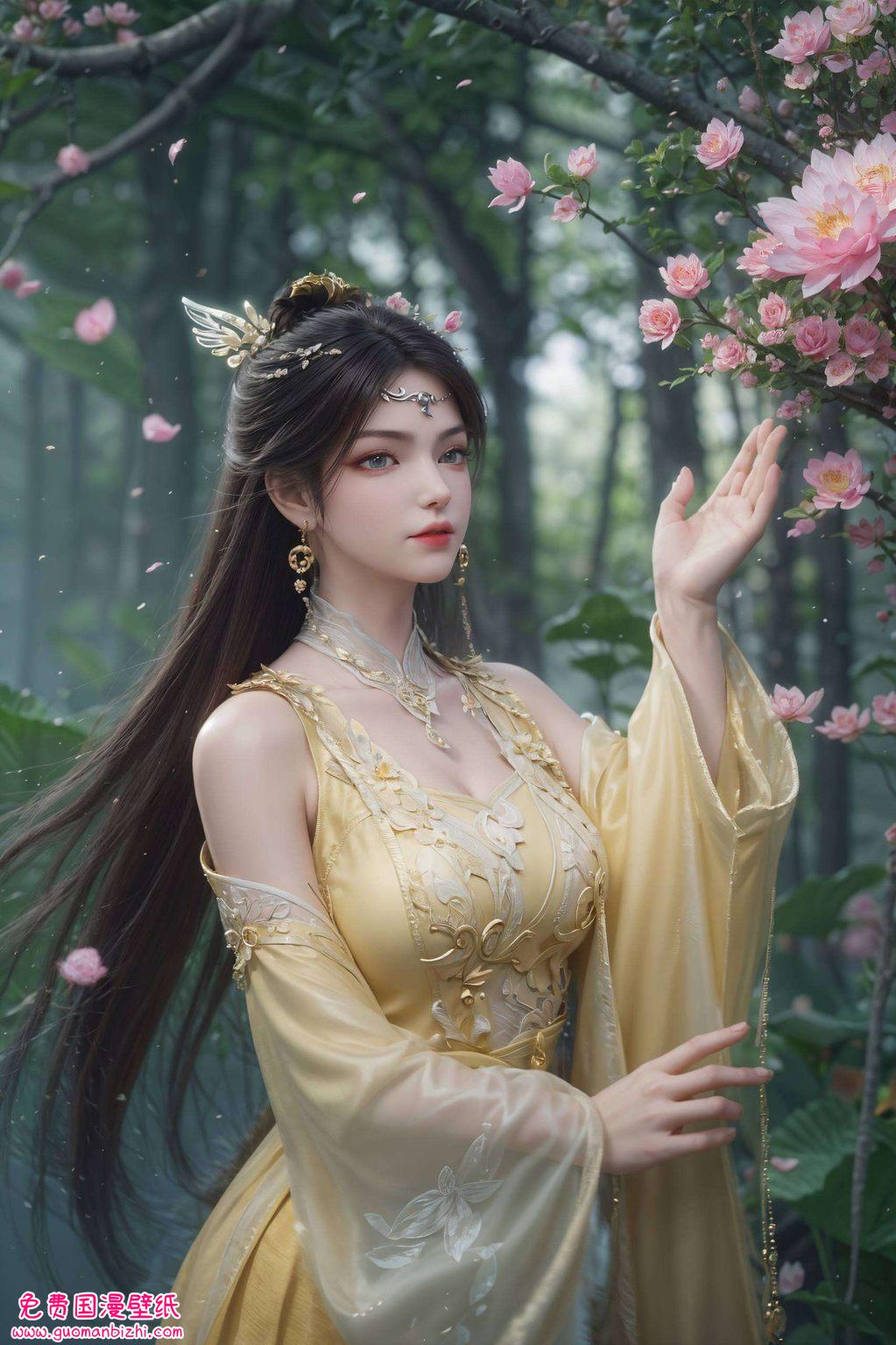 都让人心生遐想这位国漫界的女神