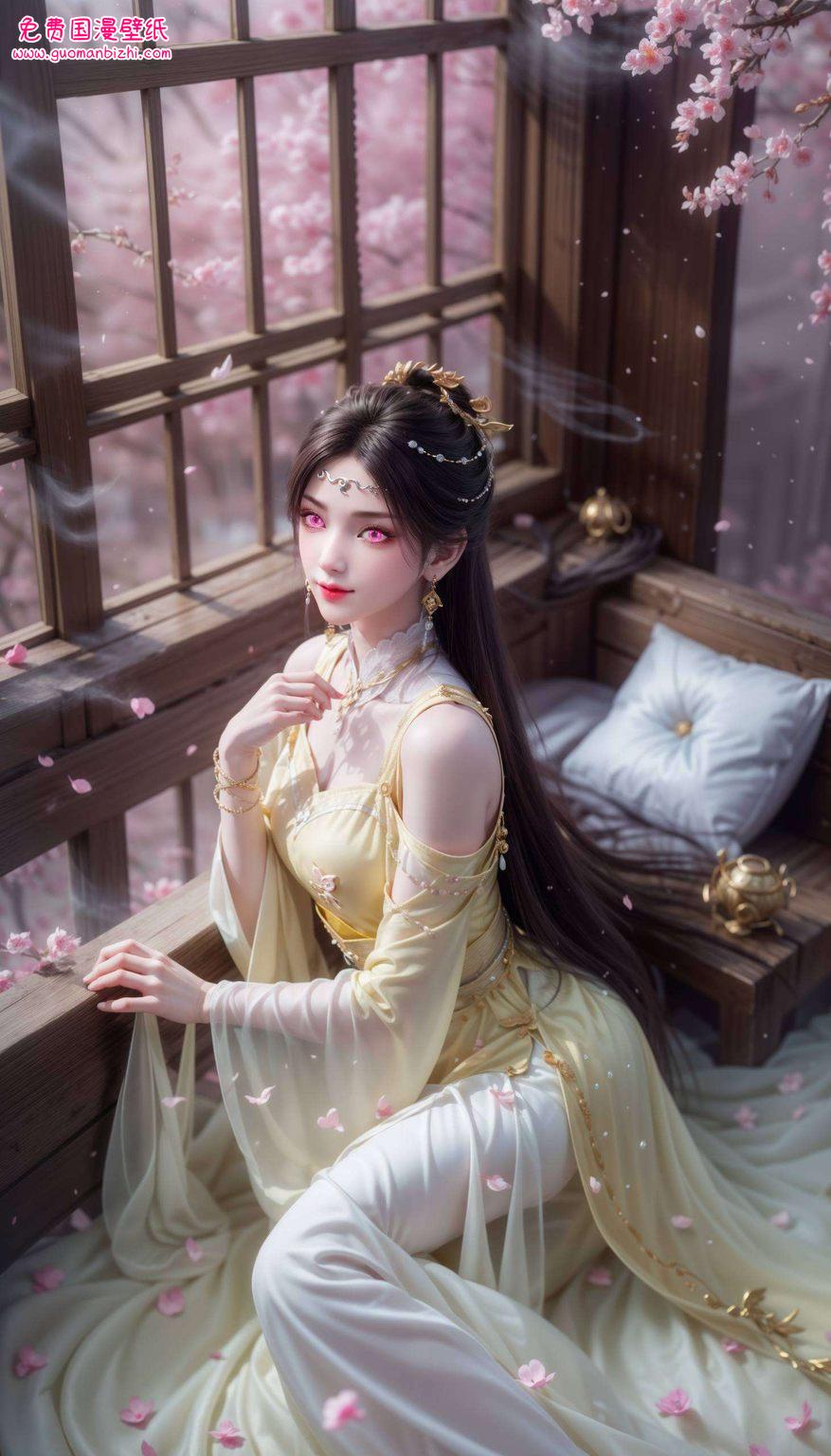 今天给大家带来的是一组超级梦幻的金瓶儿壁纸图集！这位来自国漫《诛仙》的绝世美女不仅拥有颠倒众生的美貌