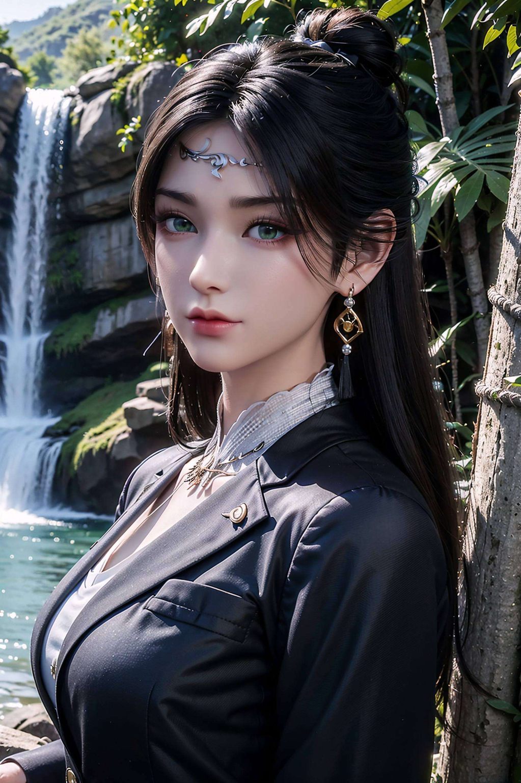 我总会感叹人生如戏诠释着国漫女神的独特韵味