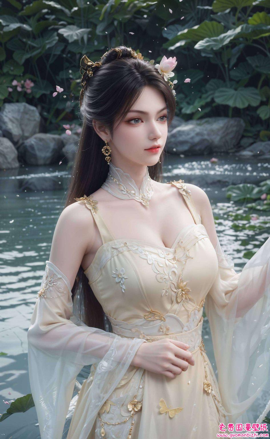 在这五彩斑斓的壁纸中那抹穿梭在诛仙世界中的炫彩身影