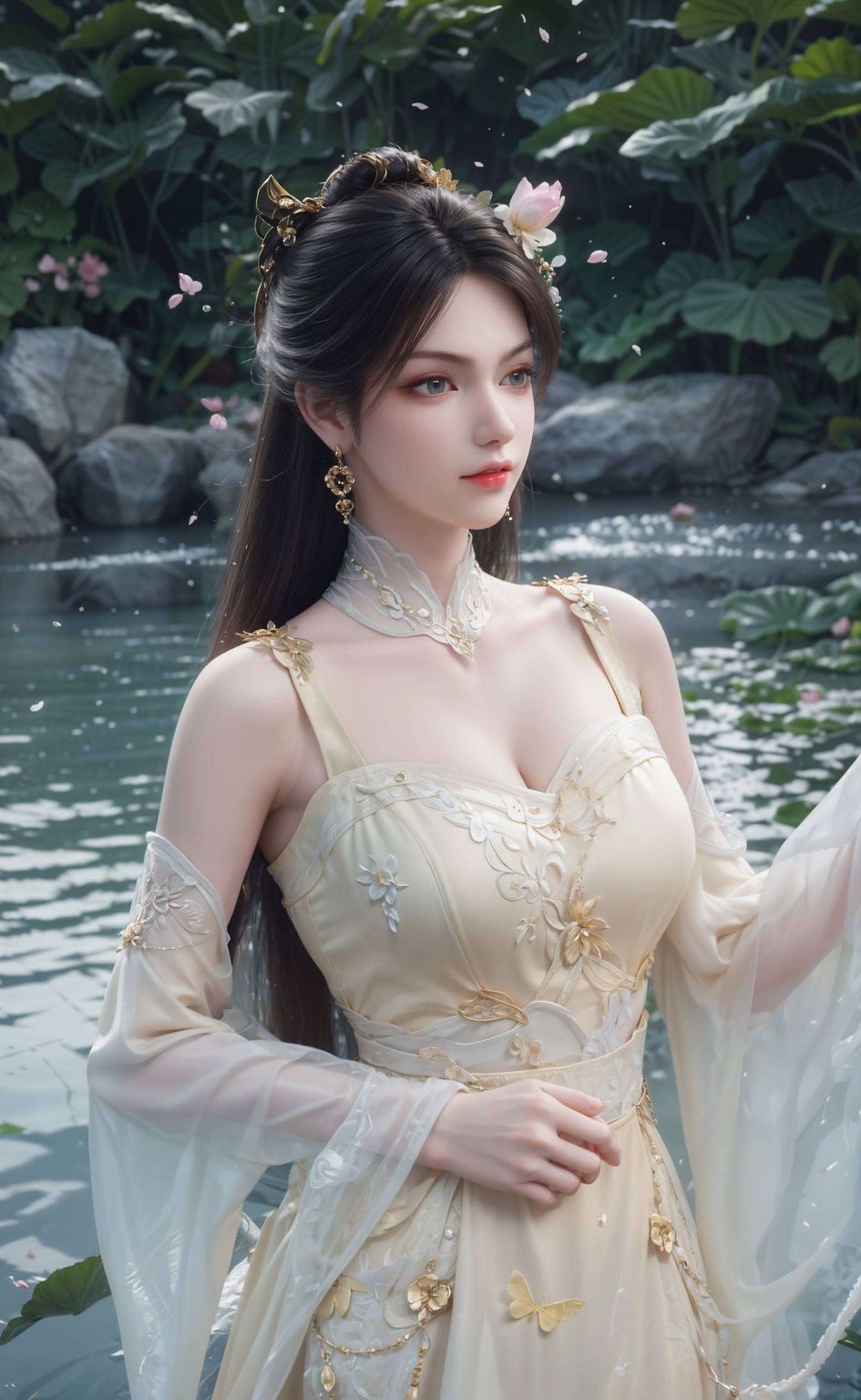 她高清横屏的倩影金瓶儿那婉约的风姿