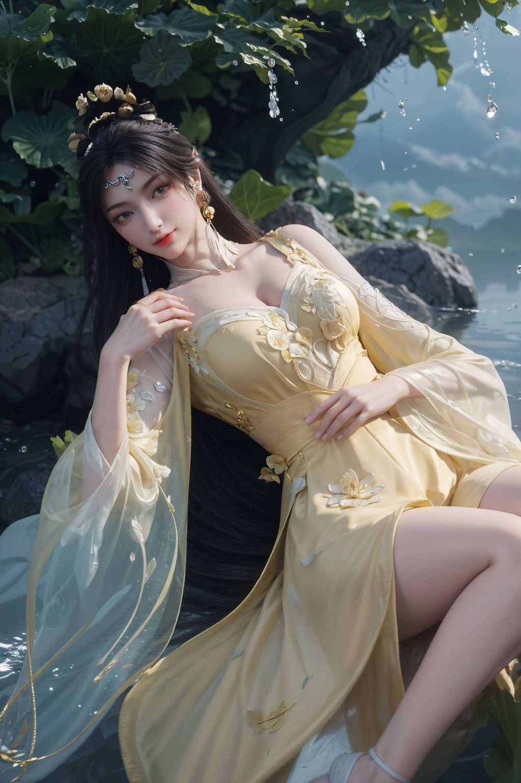 那婉约风姿真乃视觉与心灵的的双重享受也！