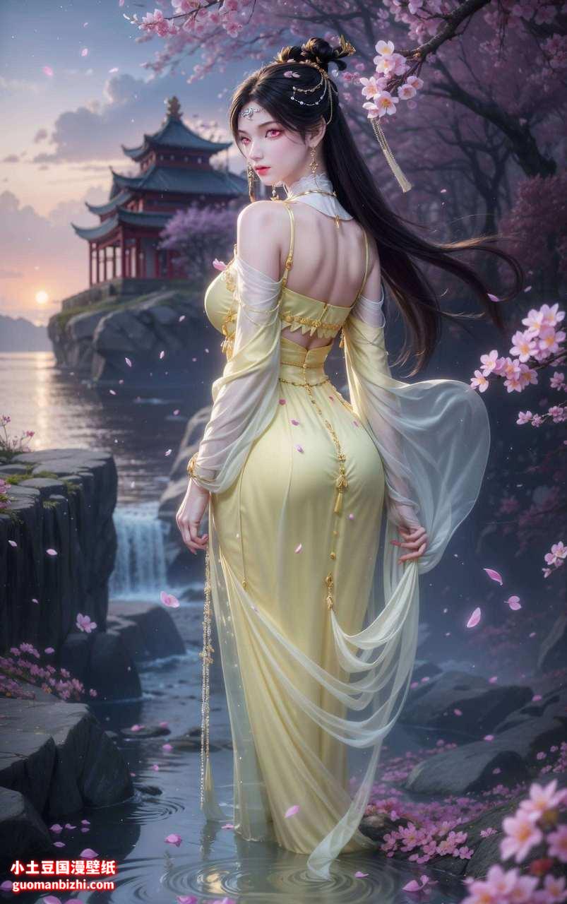 动漫壁纸横屏金瓶儿壁纸预览