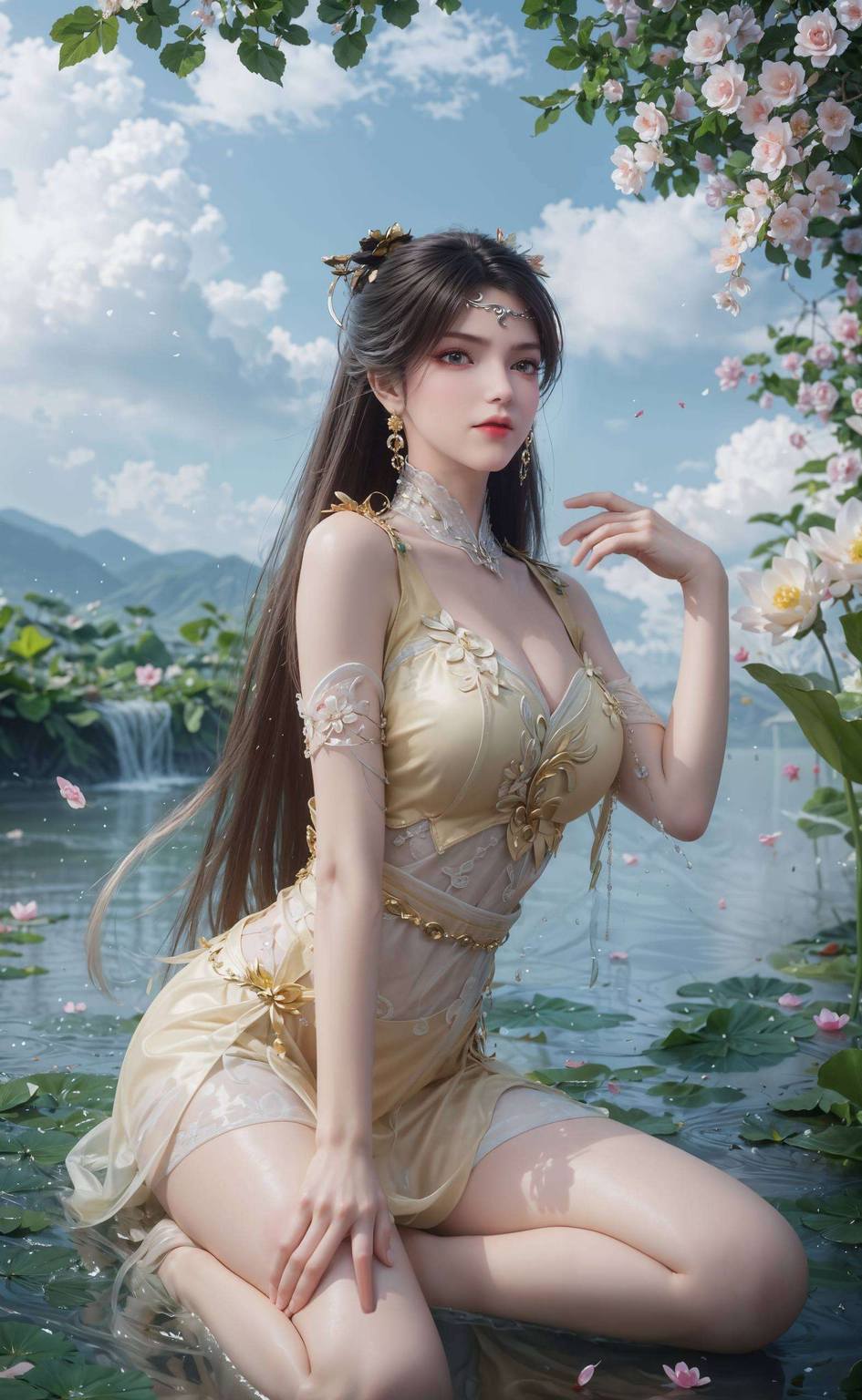 我总感叹她的眼神深邃