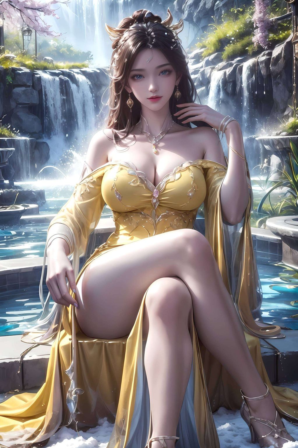 便不禁感叹：人生若只如初见如同绽放的莲花