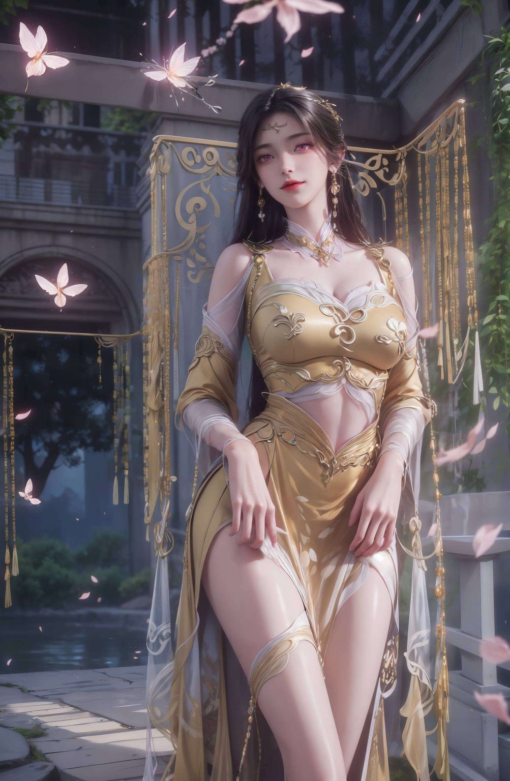 动漫壁纸中的动漫女神与美女亦不甘示弱宛若仙子下凡;又有《诛仙》壁纸