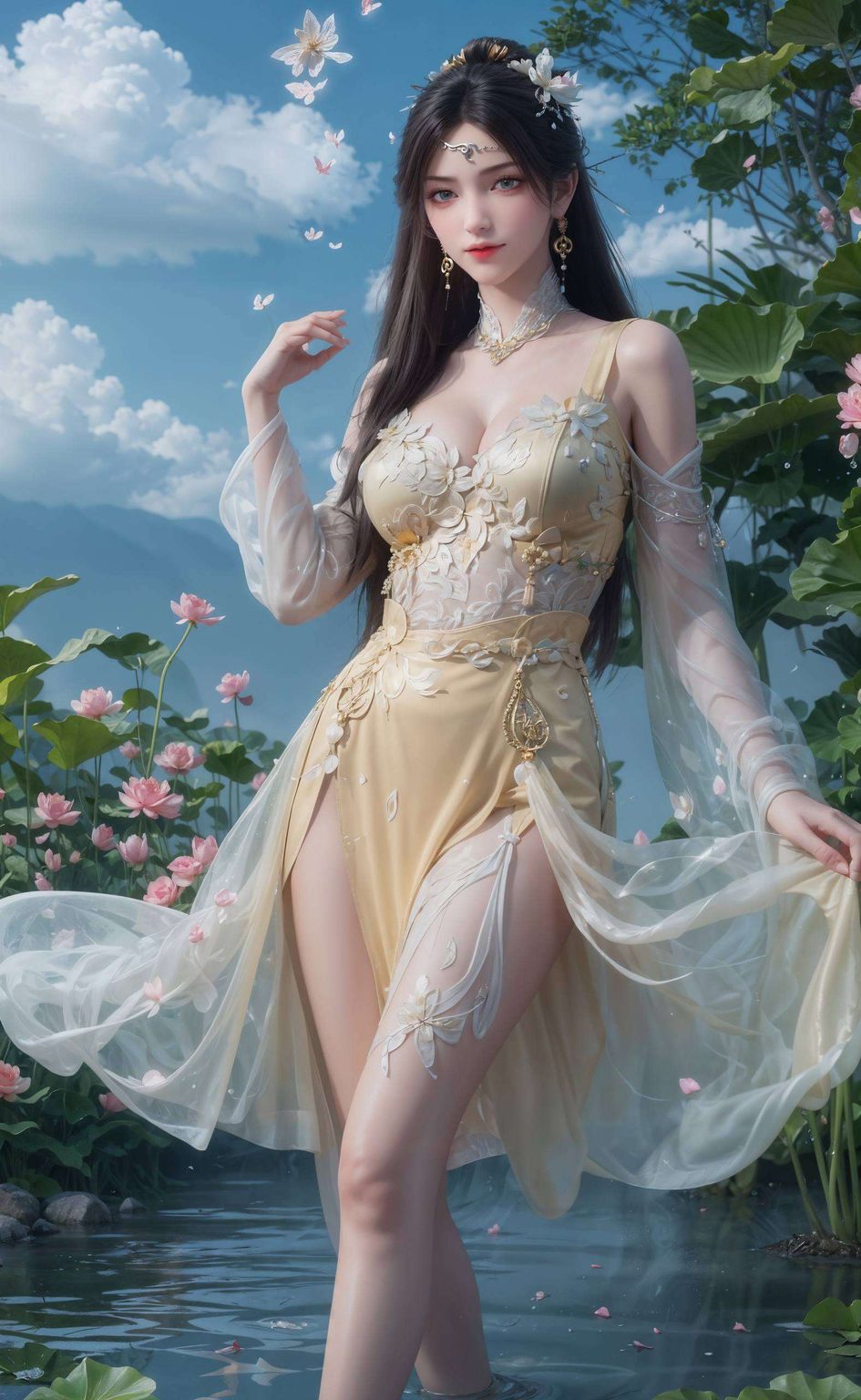 是无数动漫迷心中的女神不似尘世繁华