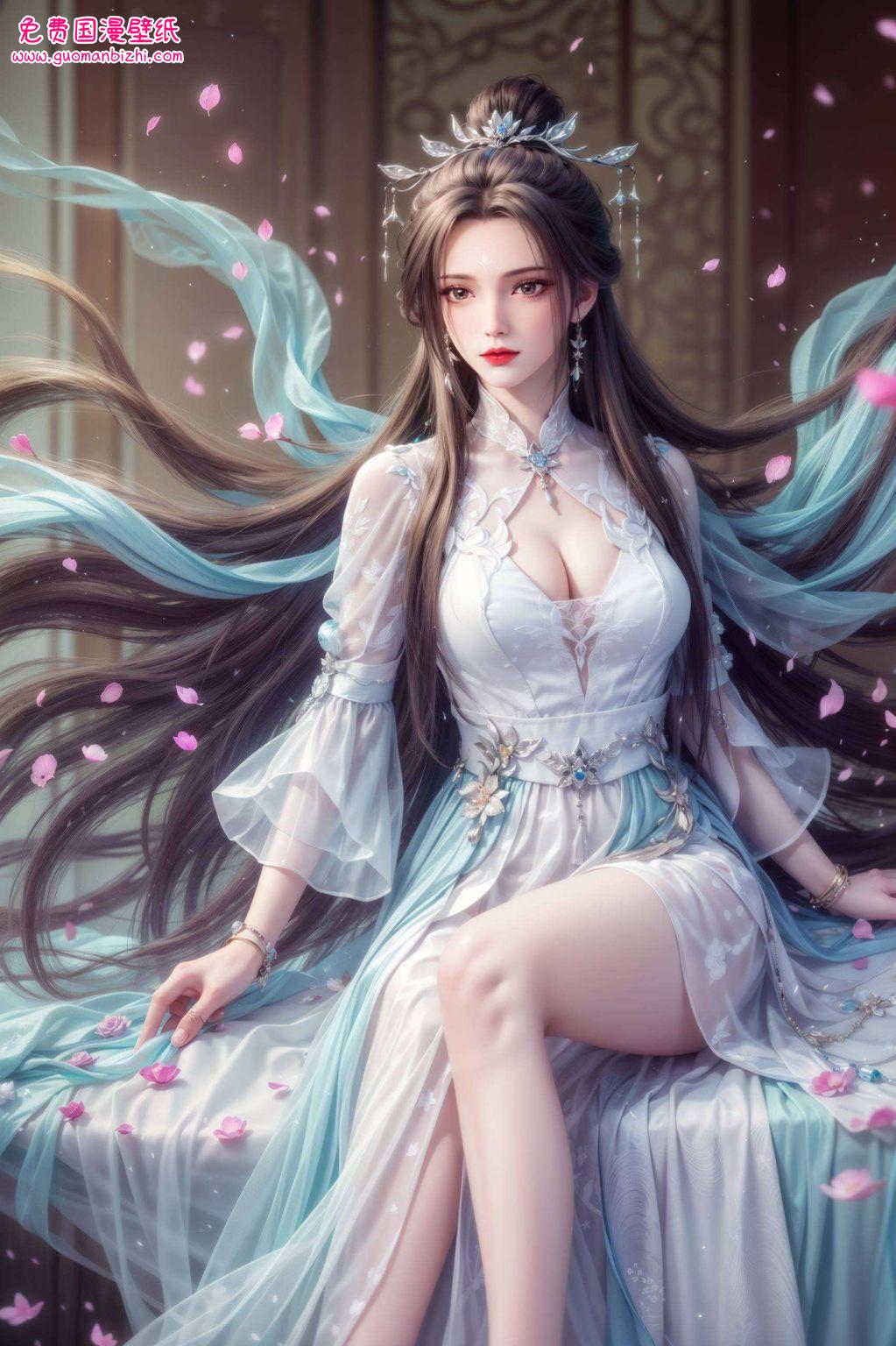 陆雪琪高清壁纸腿部线条流畅探寻诛仙之美