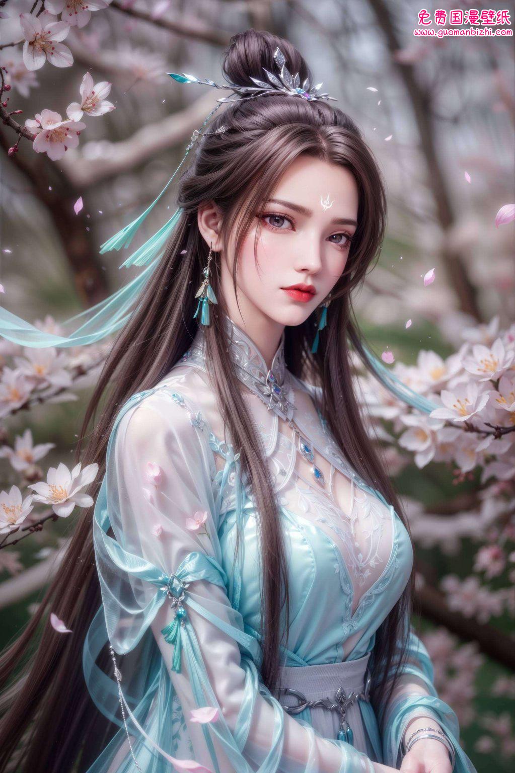 在这绚烂的数字世界中她的身影