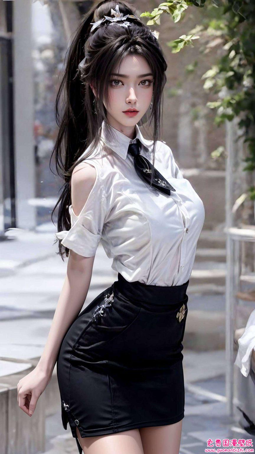 让你的iPad瞬间变身玄幻界的瑰丽画卷快来感受一下这国漫美女的魅力吧！