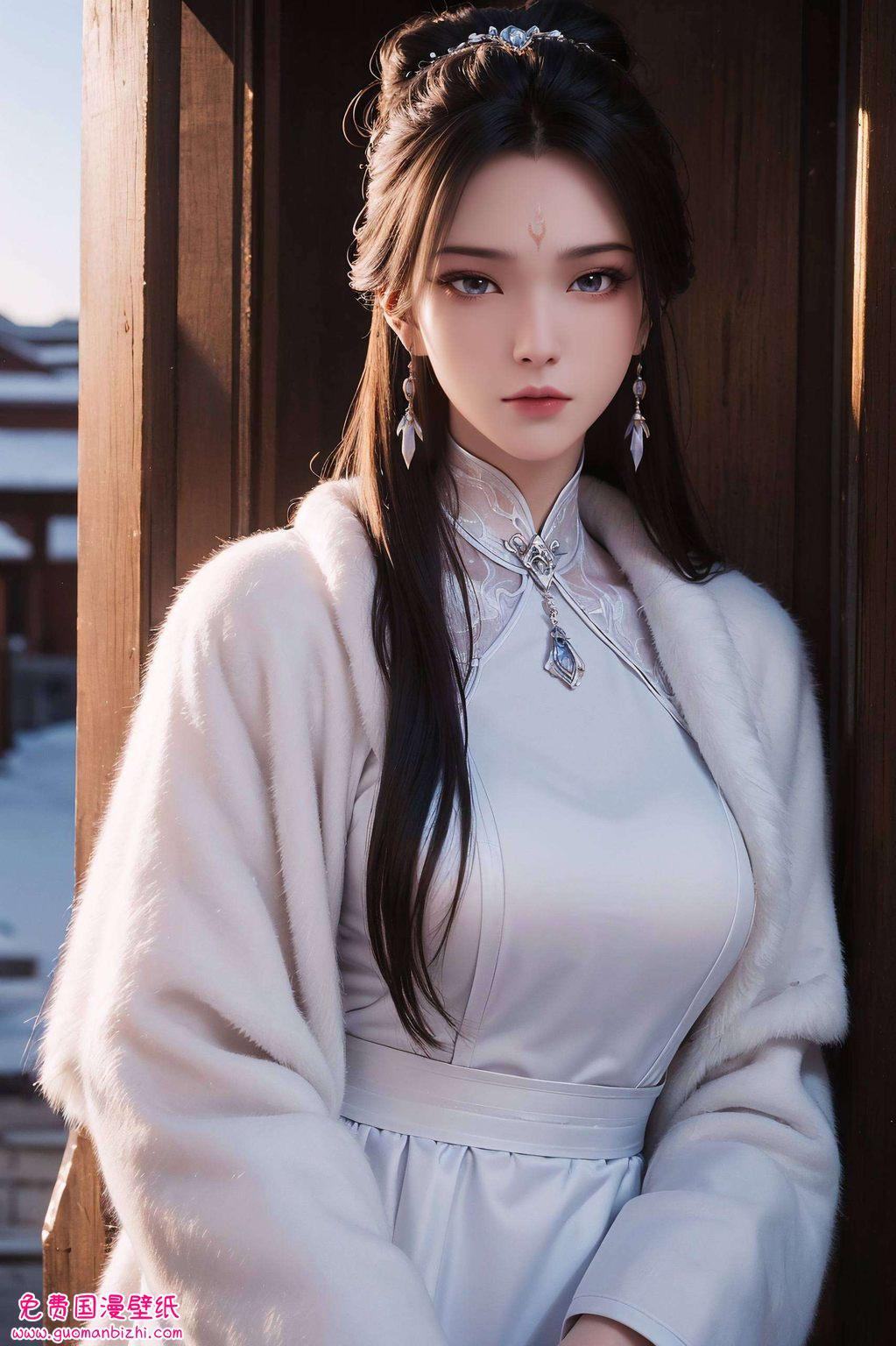 那抹清冷的剑光我们不仅能感受到她剑指苍穹的豪情