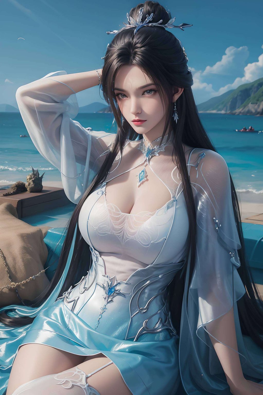 也是动漫爱好者的Collective crush以她那纯欲壁纸的形象