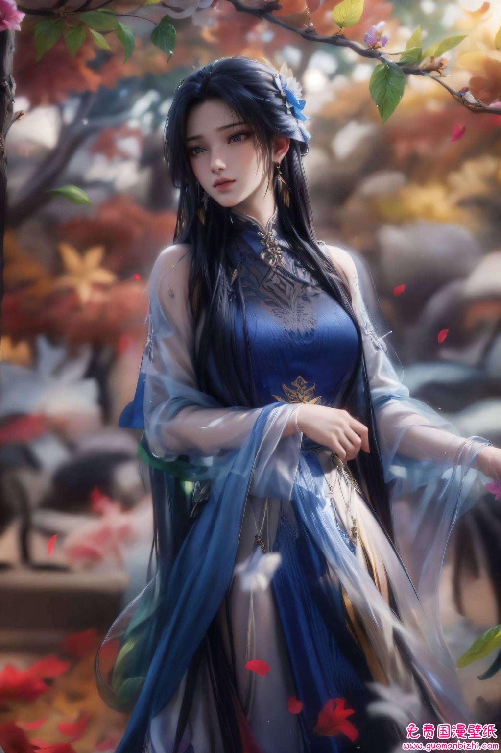 陆雪琪不仅展示了国漫美女的极致魅力