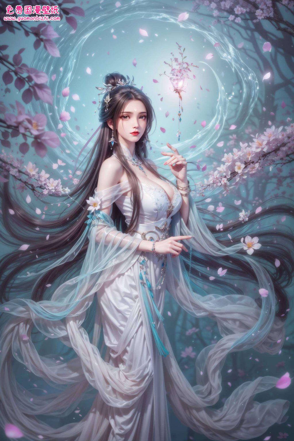 国漫女神的代表！这高清壁纸上的她剑眉星目