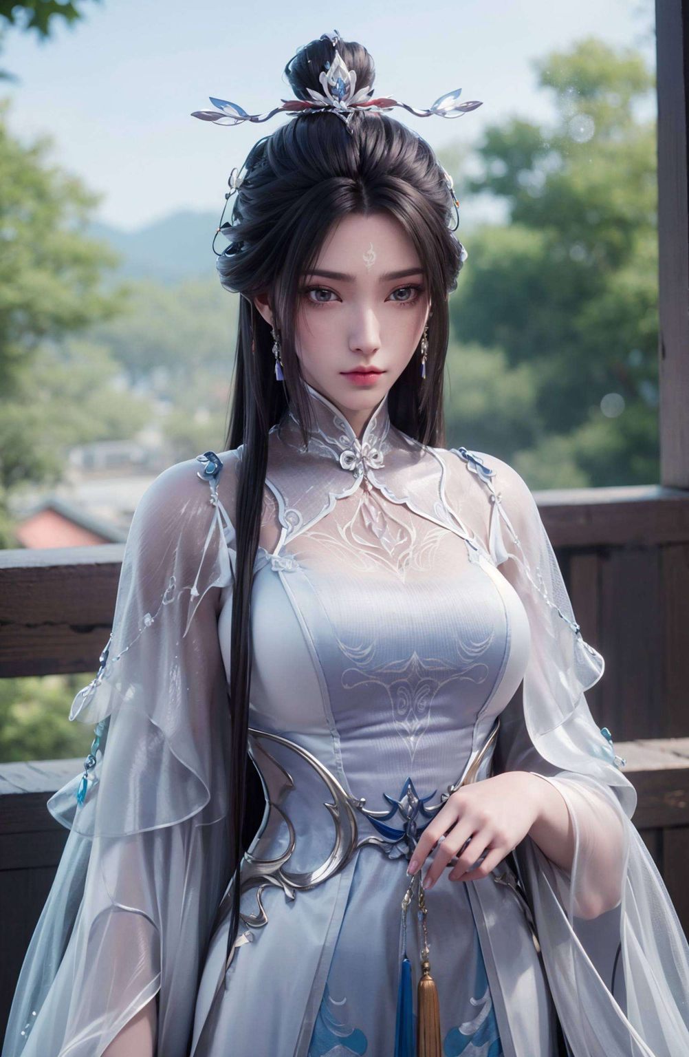 与陆雪琪一同舞剑修仙既有着动漫的灵动