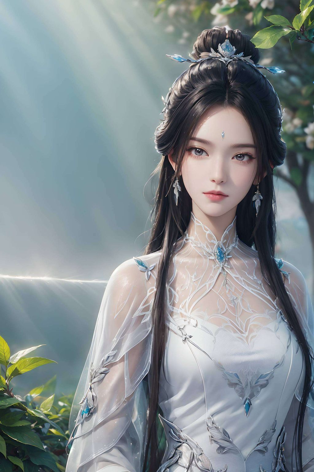 诉说着玄幻故事中的坚韧与温柔是动漫美女中的佼佼者