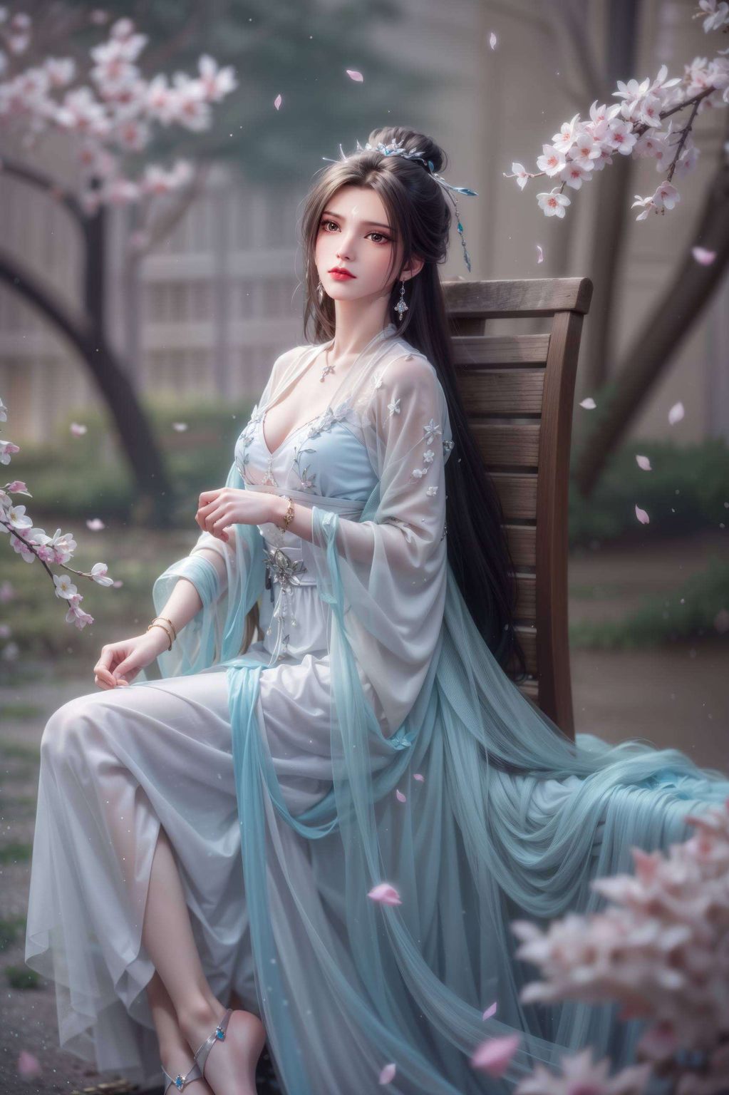 陆雪琪小姐姐翩翩而来那可真是美得让人眼冒星星！这不