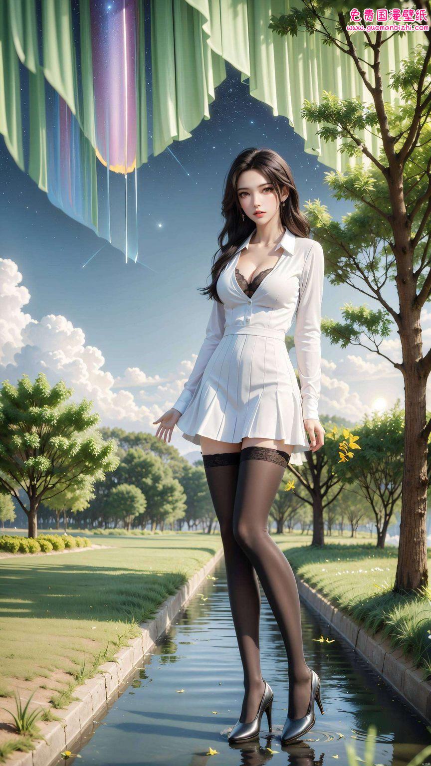 各位国漫迷们让你的电脑桌面瞬间变身玄幻仙境!这位诛仙世界中的女神