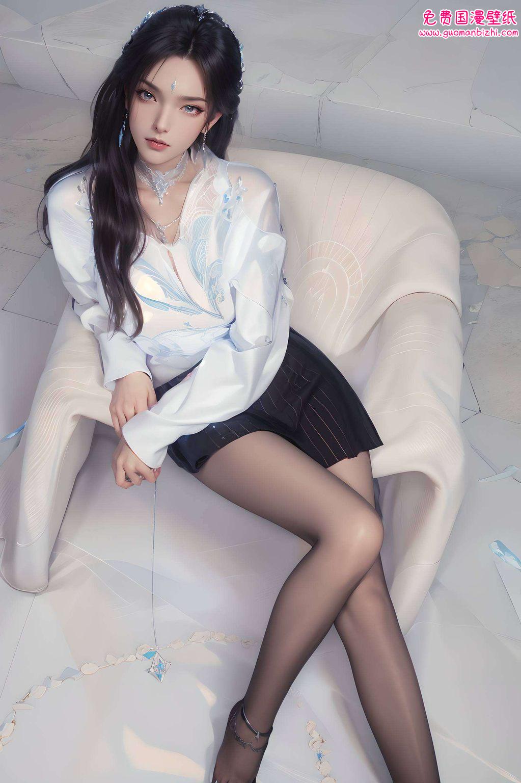 这款陆雪琪CG图片壁纸高清版那位来自诛仙的清冷女神