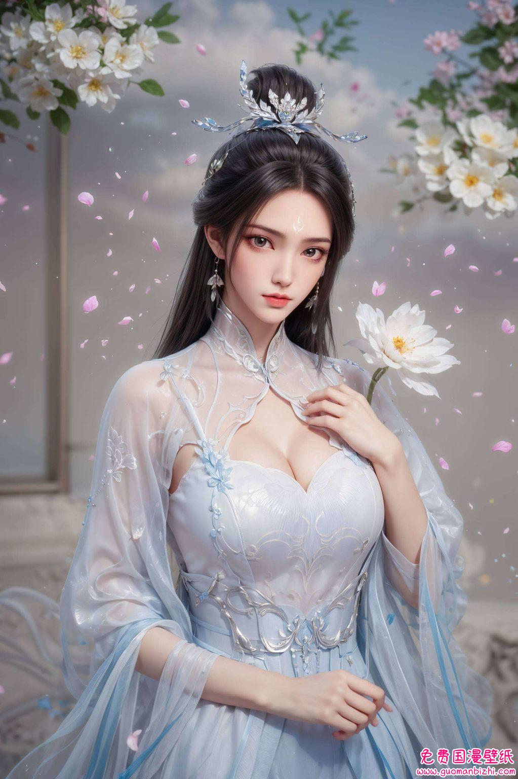 她不仅以静态之美示人陆雪琪