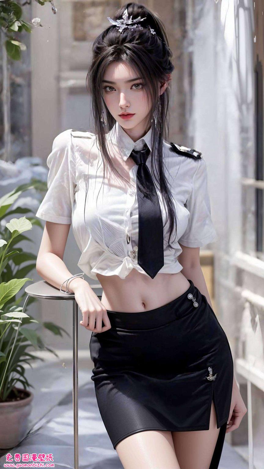 以细腻的笔触捕捉了国漫女神的灵动之美如同诛仙中走出的仙子