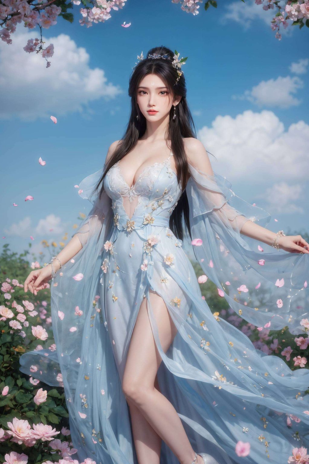 那抹傲立于诛仙世界的炫彩壁纸陆雪琪