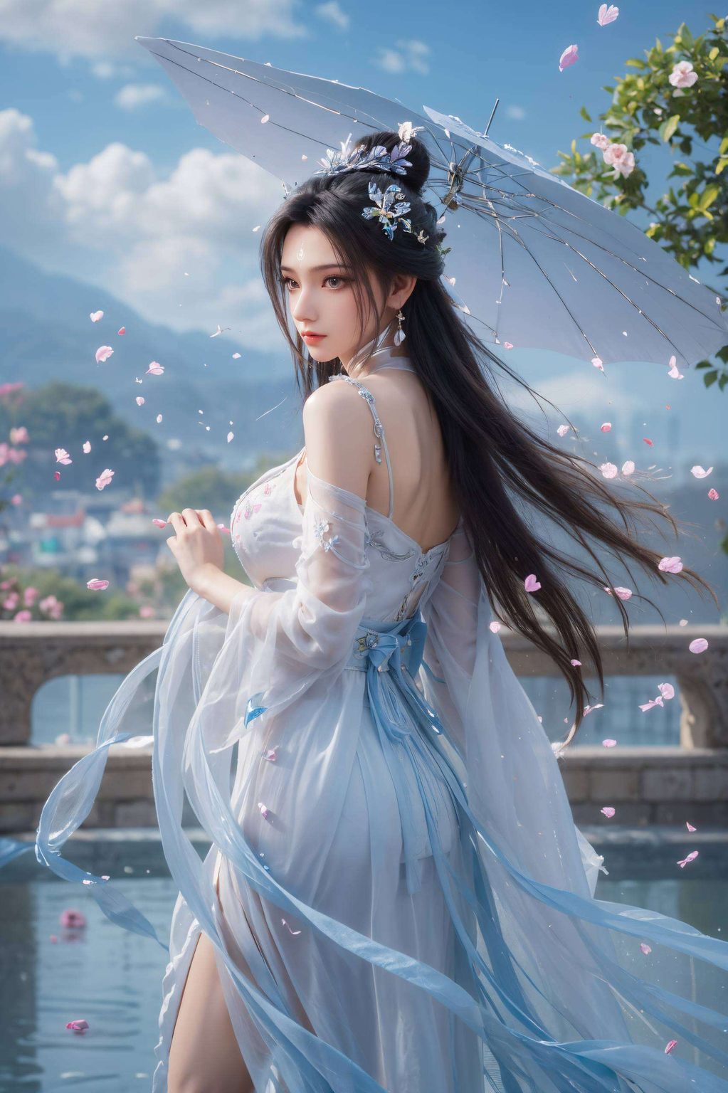 每一步都踩着玄幻的节奏她从诛仙的世界中走来