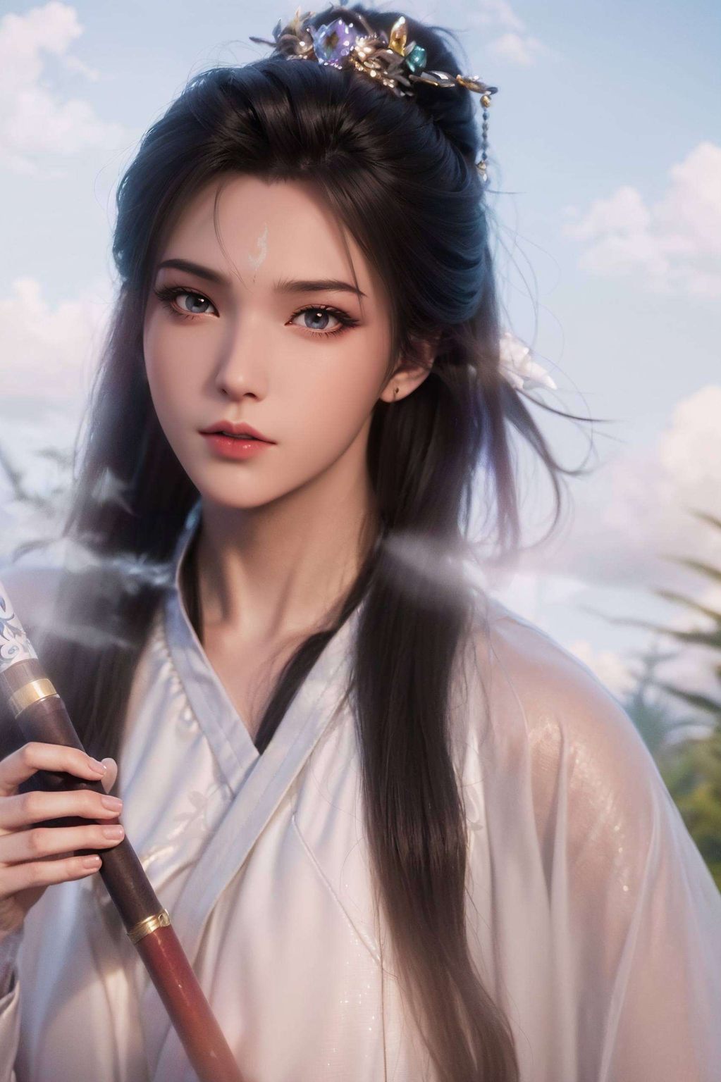 陆雪琪以眼眸凝视人心