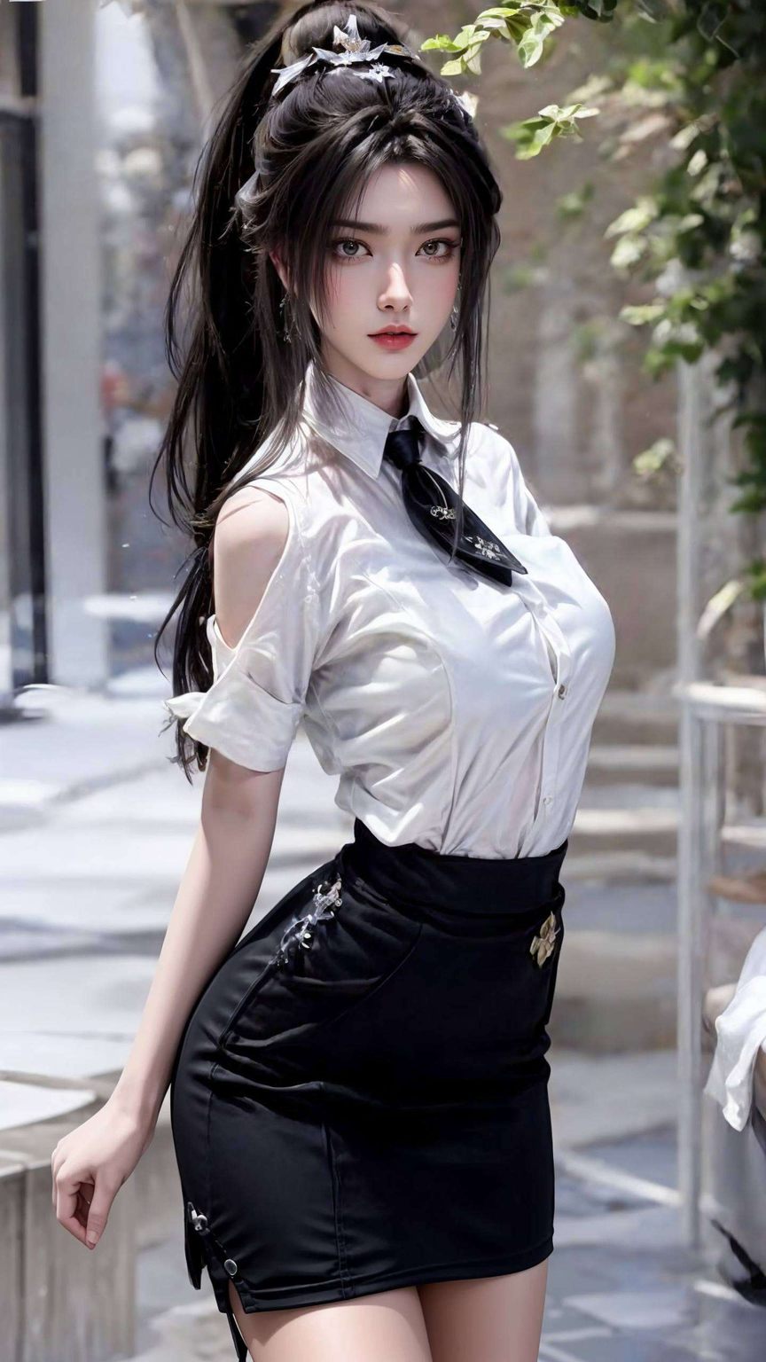 仿佛从诛仙的画卷中跃然而出宛如夜空中最亮的星辰