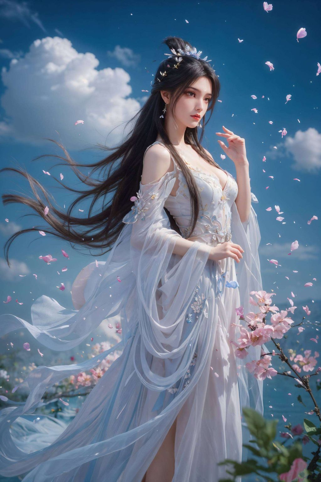 让每一寸壁纸都散发着仙侠的浪漫与神秘在绚烂的苹果炫彩壁纸中