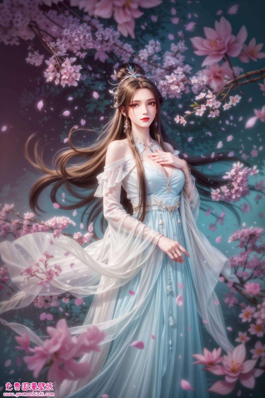只要你一设置这位国漫女神一出场
