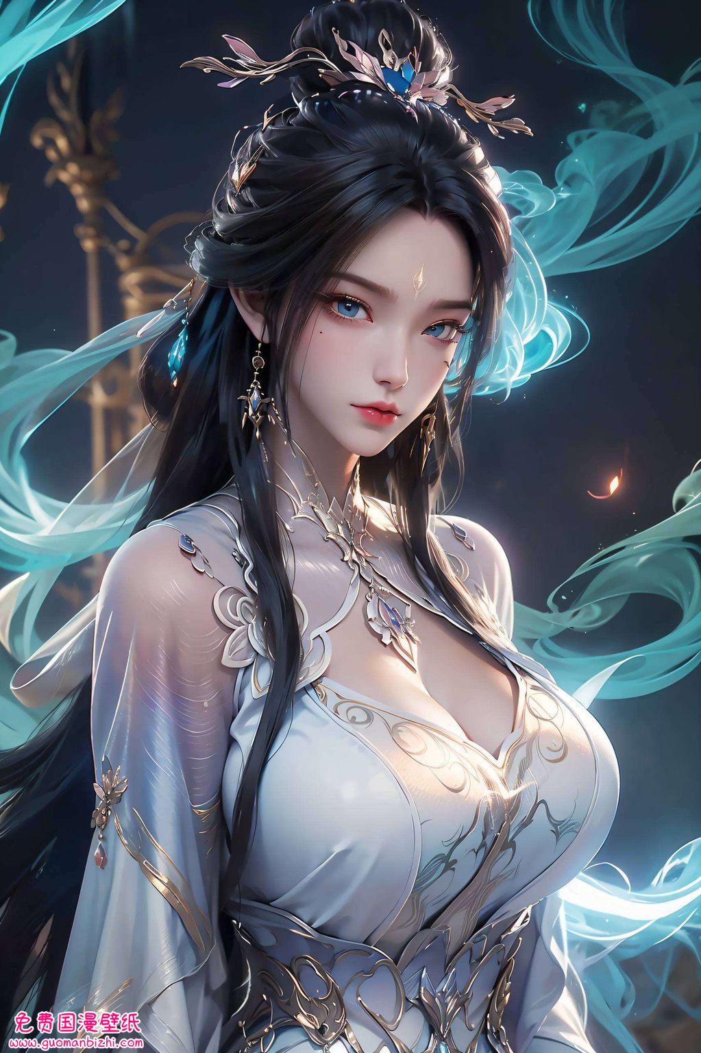 让人忍不住为之倾倒都能感受到那份来自国漫女神的温柔注视