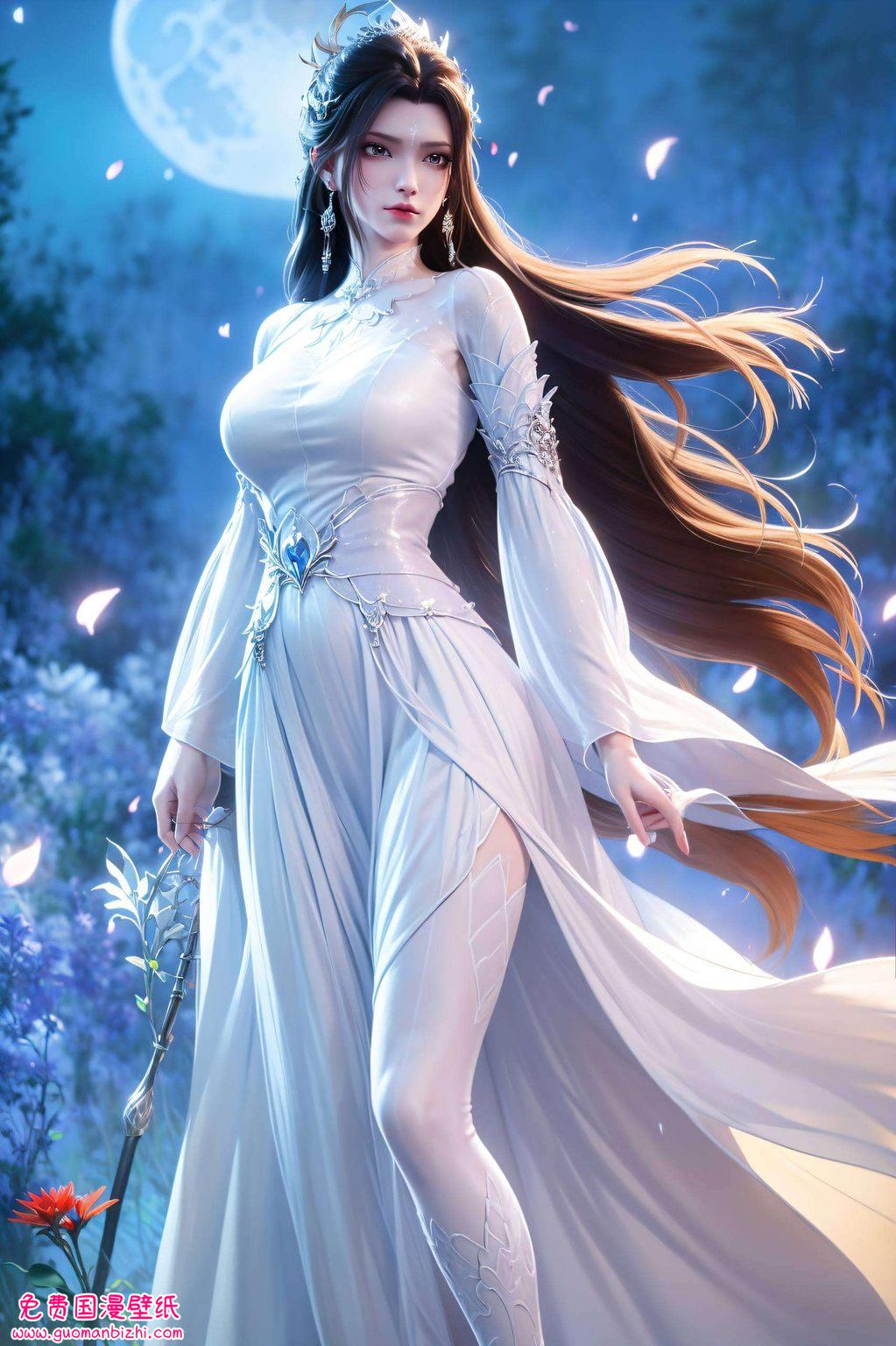 将她的神韵完美捕捉都仿佛在述说一段不为人知的玄幻故事