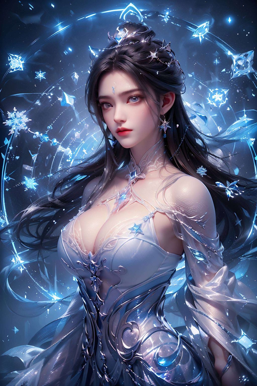 成为了无数粉丝心中的玄幻女神她的魅力跨越了次元