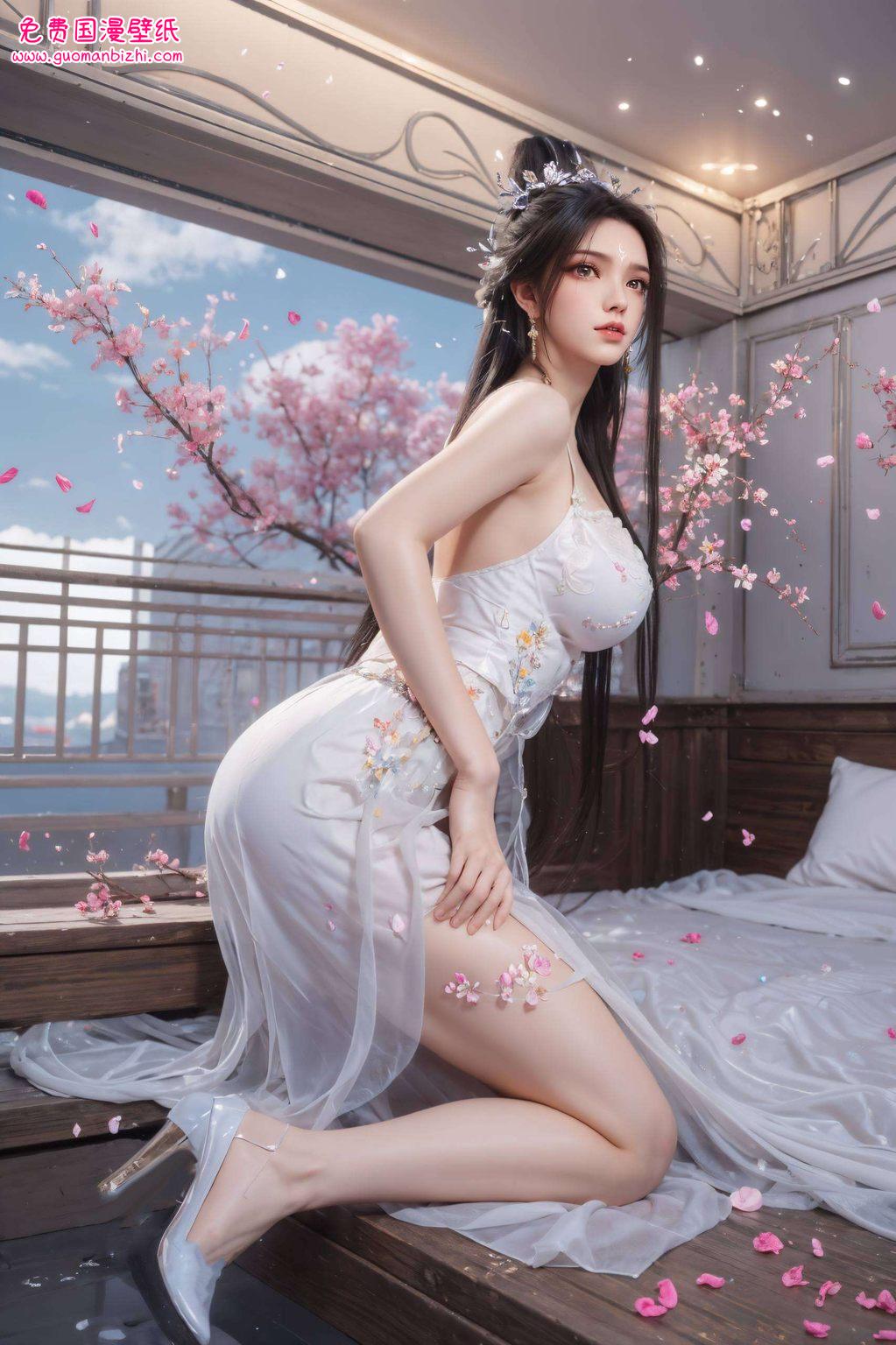 那位剑指九天的仙子化作一抹清冷的月光