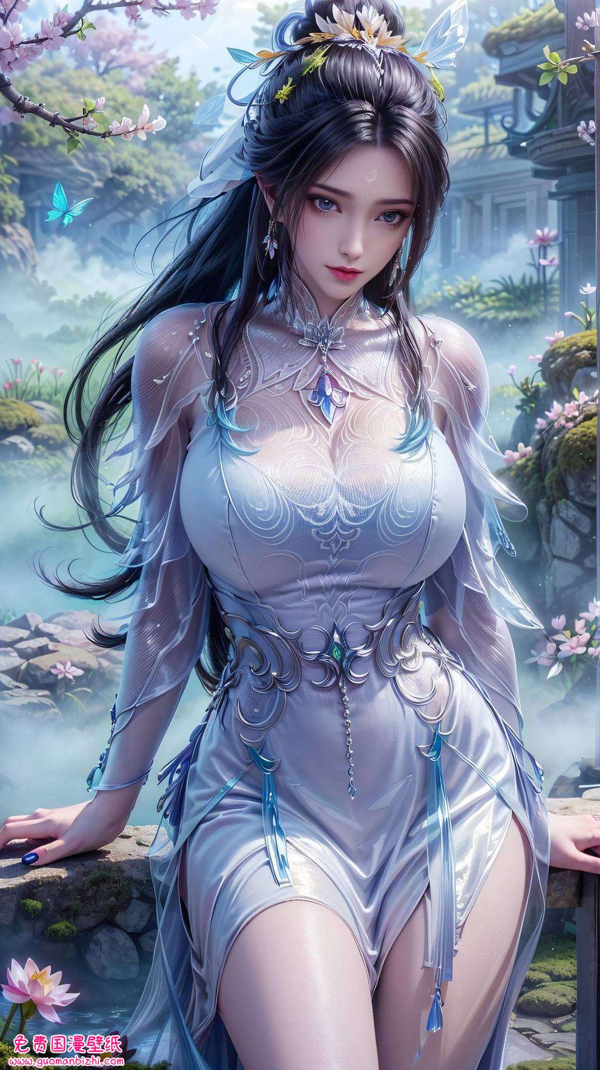 更是万千粉丝心中的美丽壁纸不仅是国漫中的女神