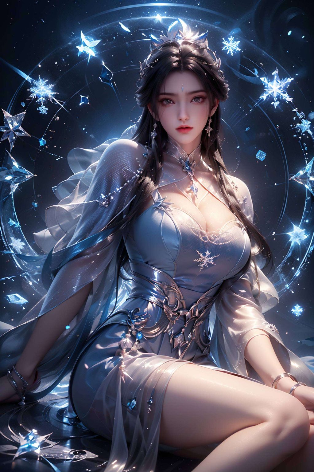 与国漫之美完美融合她飞升时的英姿