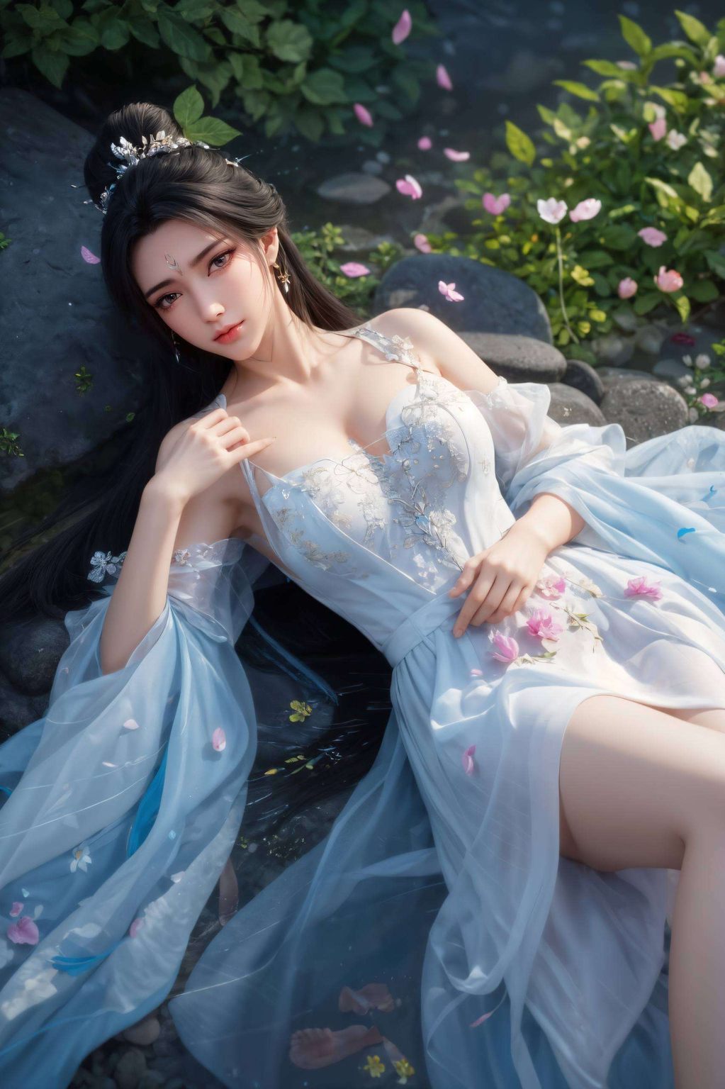 却又透露出坚定不移的意志她的眼神中藏着深深的哀愁