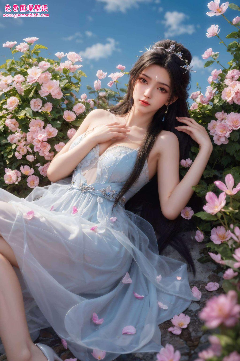 那位诛仙世界中的白衣仙女为你带来一组1920x1080的陆雪琪御剑壁纸