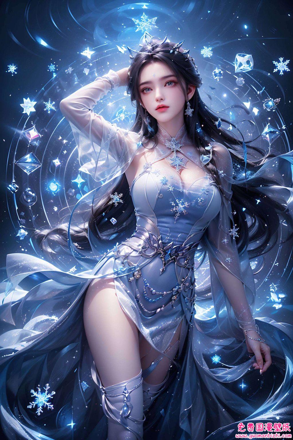 简直美得让人心动!还有那些充满玄幻色彩的国漫女神们快来收图啦