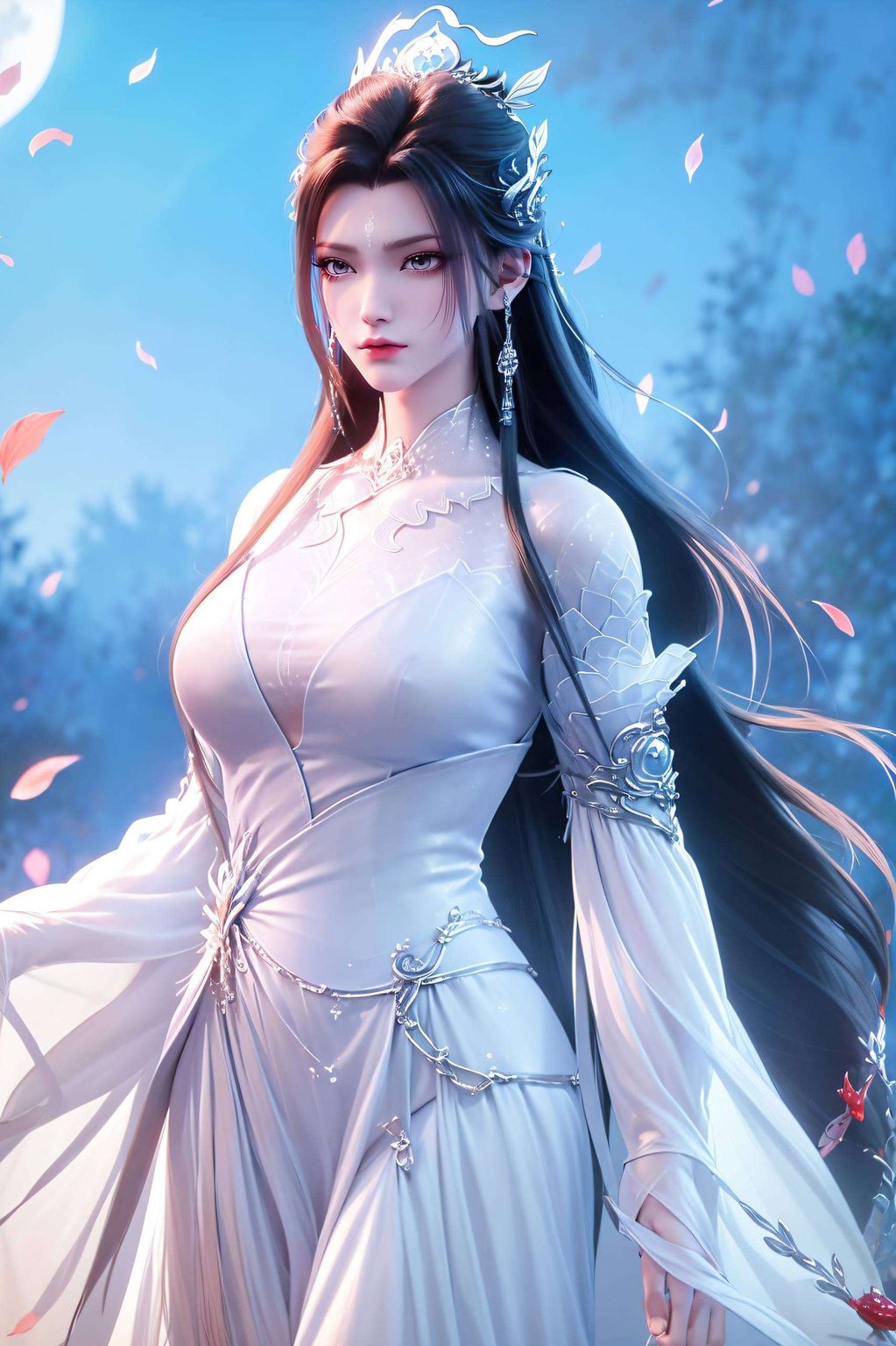 仿佛从屏幕中走出灵动而深情