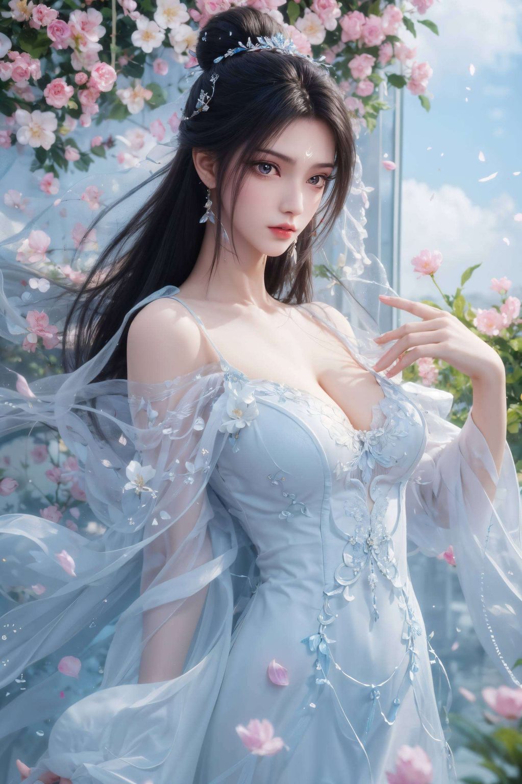 可就没这个店啦！🌟✨这可是国漫界的颜值担当哦！穿上仙衣