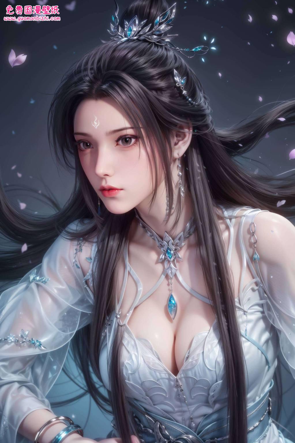 陆雪琪的倩影如梦似幻那一抹淡雅的诛仙剑气