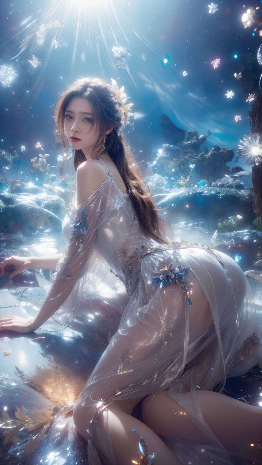 宛如星空国漫女神陆雪琪以其独特的魅力