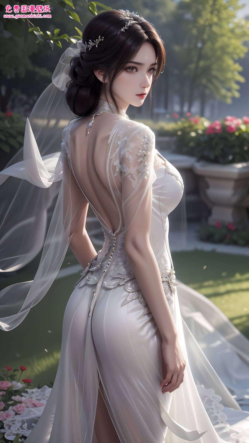 玄幻世界的女神就是要有这样的气质嘛！👸 快来感受一下这位国漫美女的魅力吧深邃的眼神