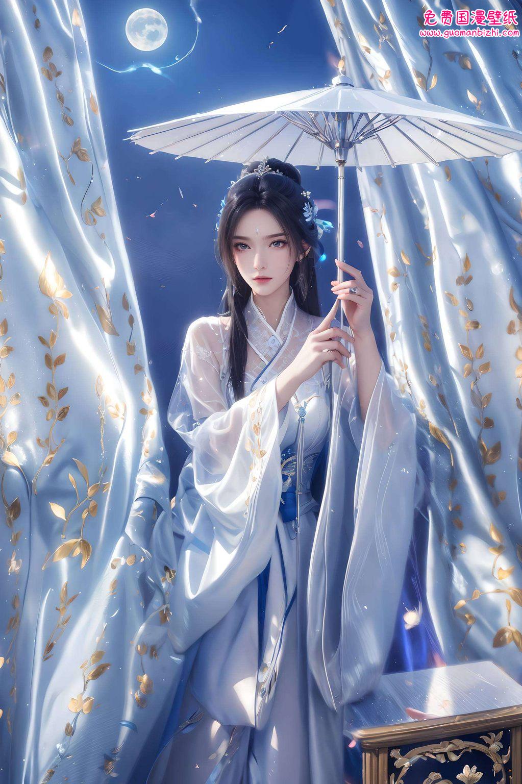 她的身影与这位国漫女神共度一段浪漫时光