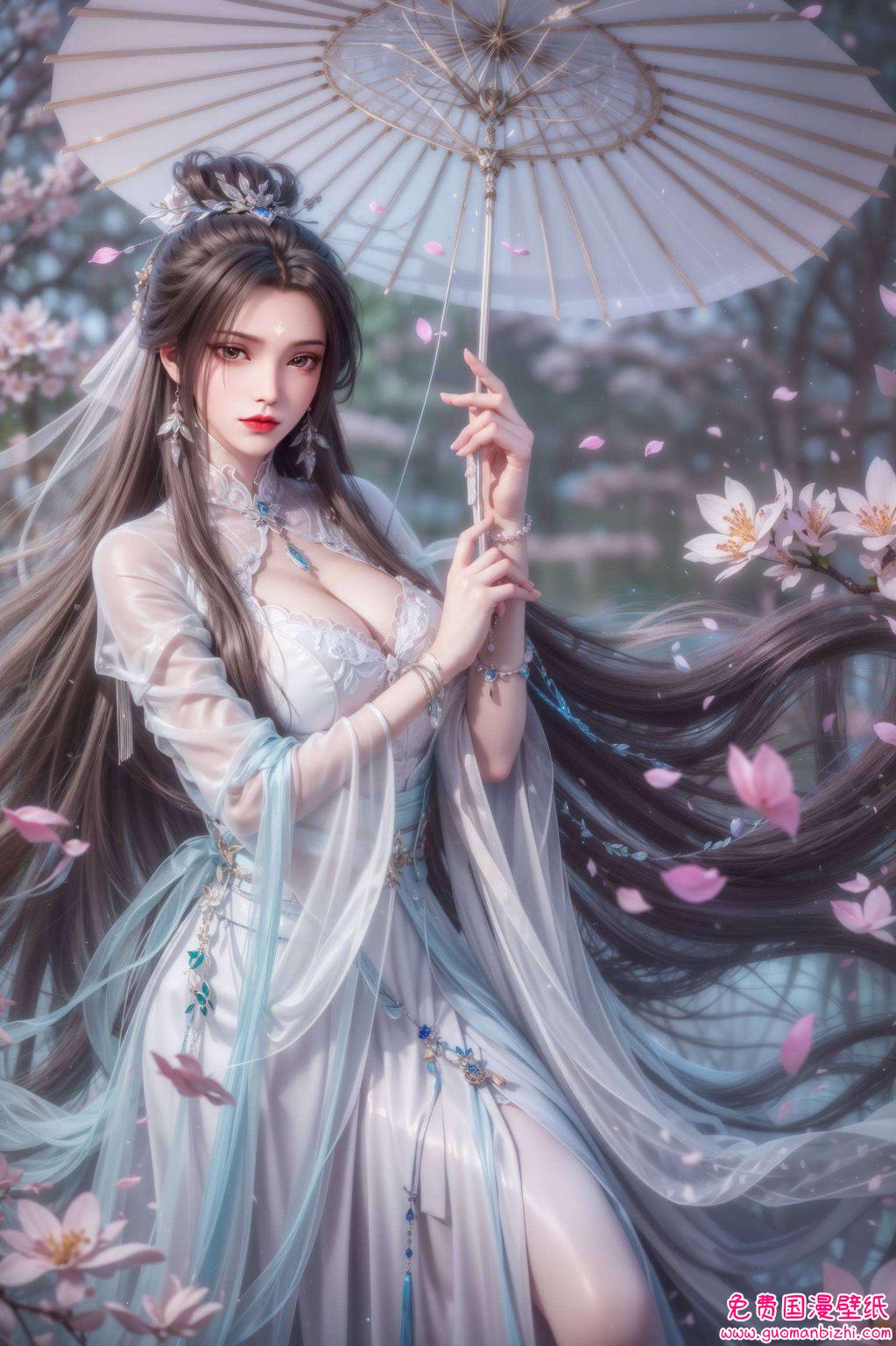 也是无数动漫爱好者的梦中女神陆雪琪的国漫女神形象跃然屏上