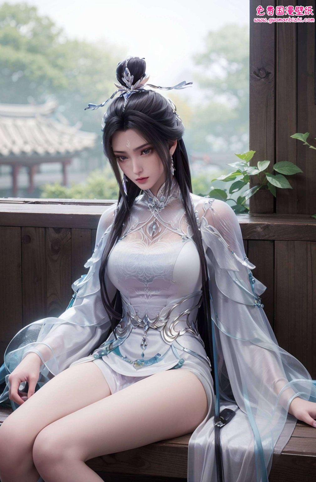 陆雪琪以她那不食人间烟火的气质让人不禁陶醉在这国漫美女的魅力之中