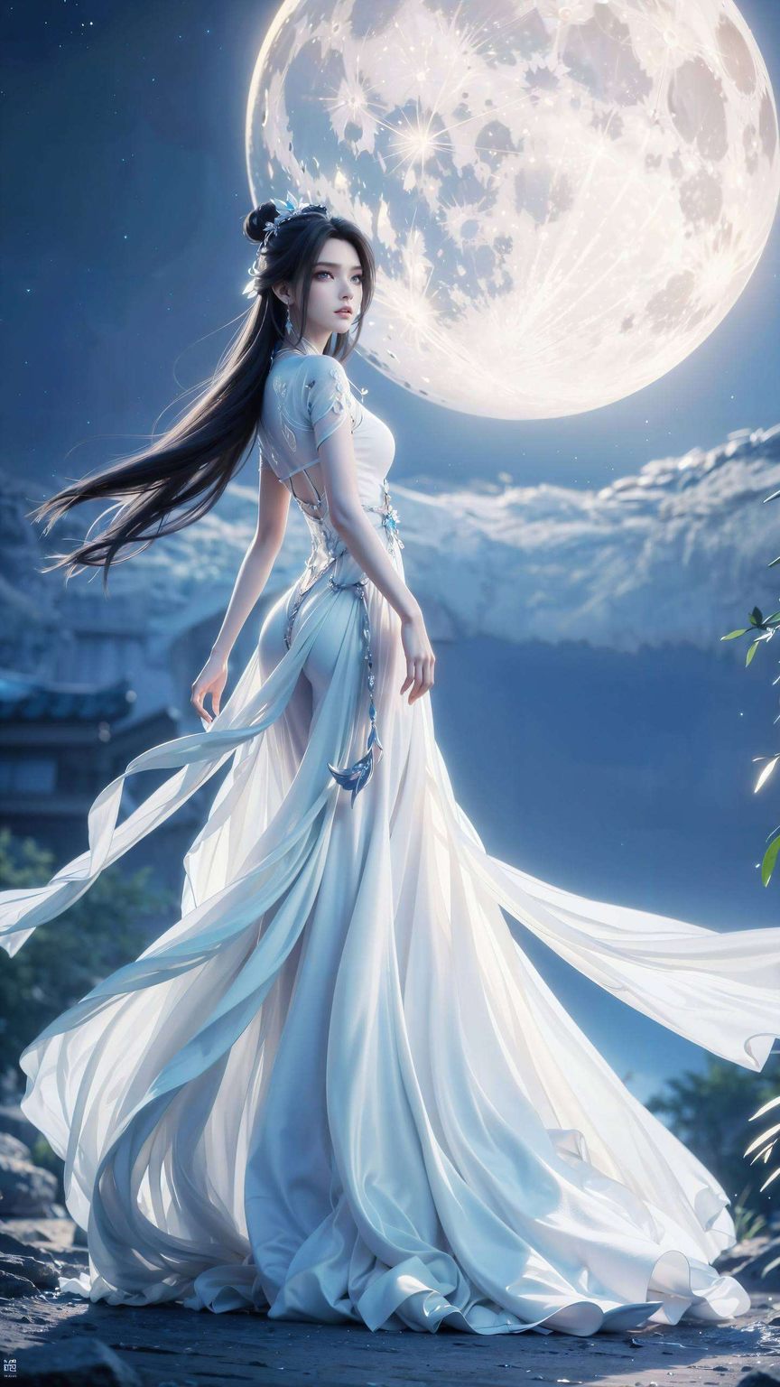 诛仙世界里的她让你的电脑桌面也变得美美哒