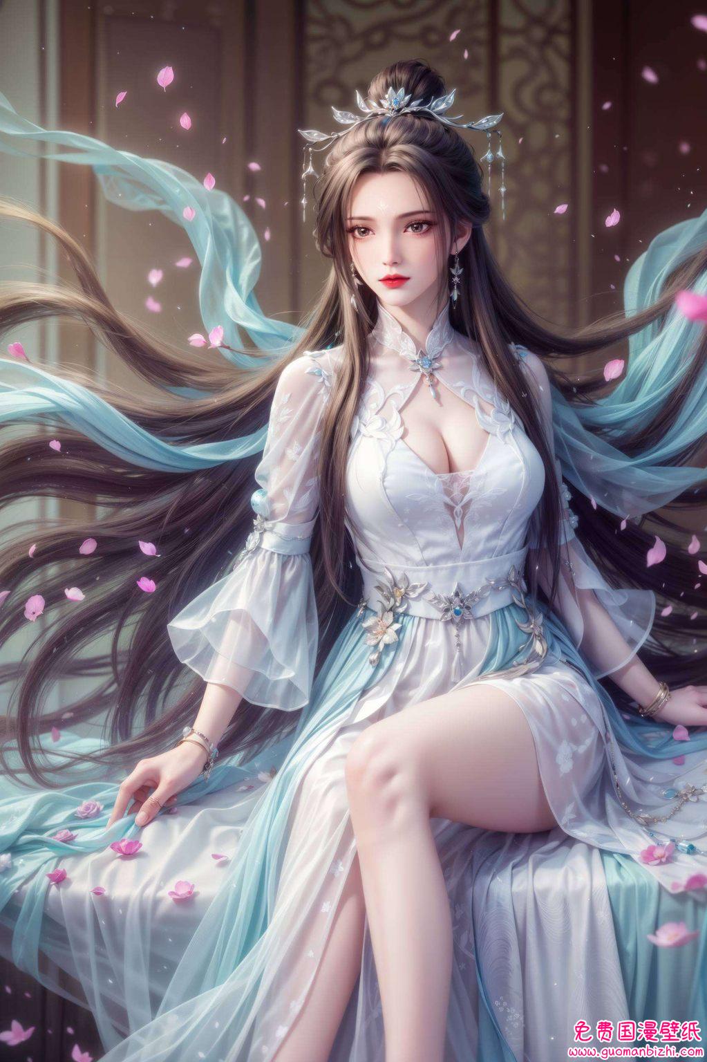 今天给大家带来一份超级福利哦！国漫女神陆雪琪的1080p高清壁纸大放送！她那清冷的眼神、飘逸的仙裙一起加入国漫的奇幻世界吧！小调皮们